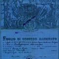 1947 Foglio di Concedo di Mastrapasqua A.