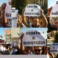 Protesta ai funerali per crollo via Roma Barletta