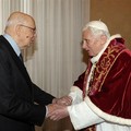 Papa e presidente Napolitano