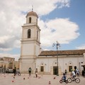 Percorso della gimkana in bicicletta