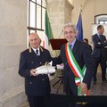 Il Capitano Sciannamea e il sindaco Ernesto La Salvia