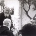 Fra' Celestino con Padre Pio 1960