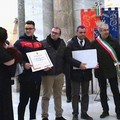 Premiazione Marco Di Gennaro con Nicola Mancini