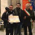 Premiazione Acquaviva con Presidente Pizzuto