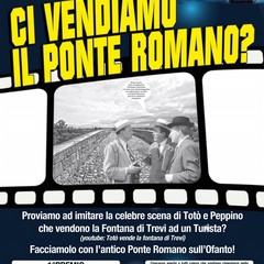 Concorso : "Ci vendiamo il Ponte Romano?"