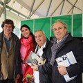 Alberto Angela in visita allo stand