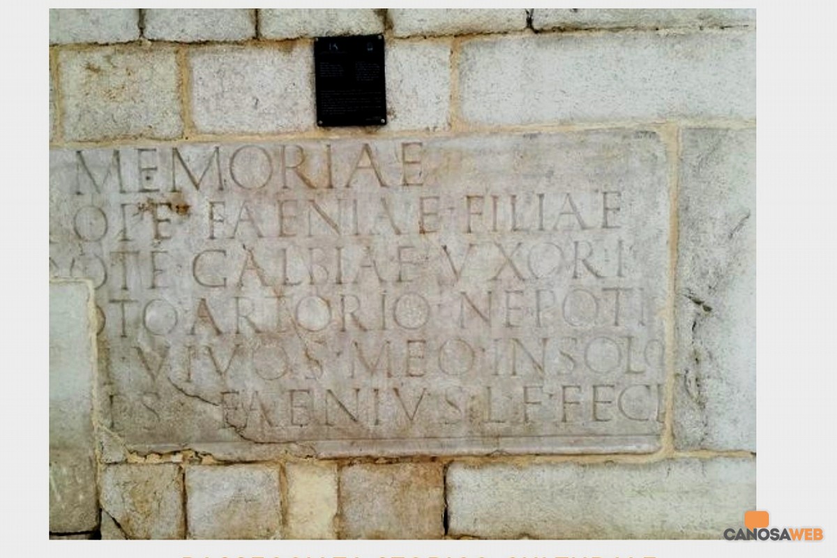 Faccende romane Canosa di Puglia