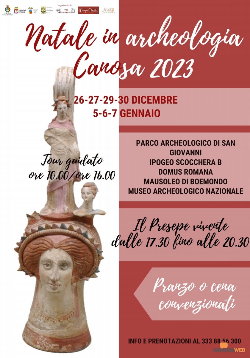 Canosa di Puglia: Natale in Archeologia 2023