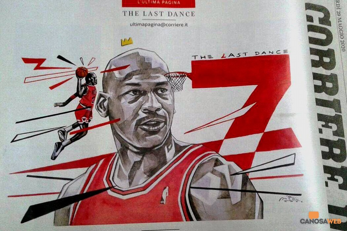 Piskv disegna Michael Jordan