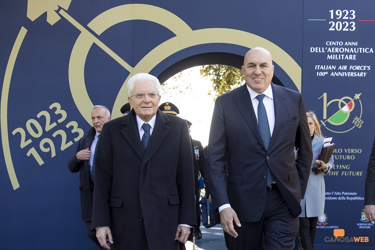 Presidente Sergio Mattarella  e  Ministro Guido Crosetto