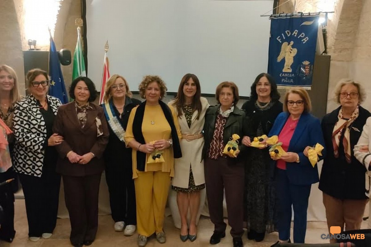 Mirella Malcangi, neo presidente delle FIDAPA di Canosa