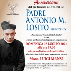 104° Anniversario Pio Transito Venerabile Servo di Dio Padre Antonio Maria Losito