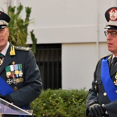 2019 Bari: Cerimonia avvicendamento Gen.D. Augelli e Gen.B. Refolo G. di F.