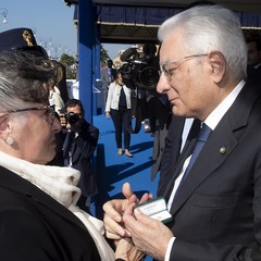 Presidente Mattarella e la signora Maria Salaorni Turazza