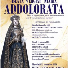 2021 Canosa: Festa liturgica “Beata Vergine Maria Addolorata”