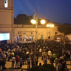 Piazza V.Veneto Comizio Silvestri Sabino