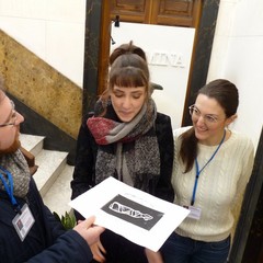 Michela Cianti, Lucrezia Massari e Sandro Sardella al Museo dei Vescovi