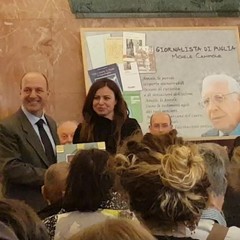 Paolo Pinnelli riceve il «Premio Giornalista di Puglia–Michele Campione»