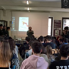 Pinuccio ospite al Liceo "E.Fermi" Canosa