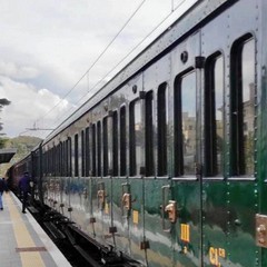 2021 Treno della memoria - locomotiva a vapore Gr - di Fondazione FS Italiane