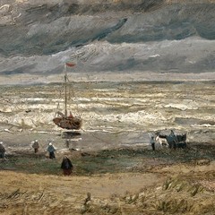 Van Gogh "Vista dalla spiaggia di Scheveningen"