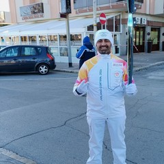 Ruggiero Messina tedoforo dei Giochi Invernali Milano Cortina 2026