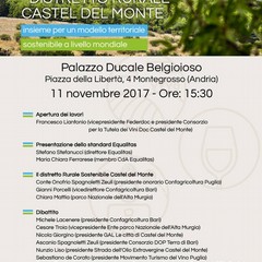 Equalitas e Distretto Rurale Castel del Monte: insieme