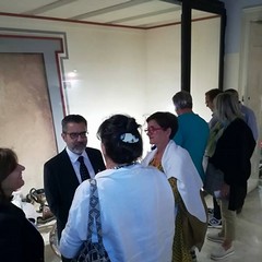 Il giornalista  Stefano Campanella a Palazzo Sinesi