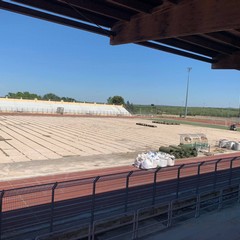 2020 Canosa  Stadio Comunale San Sabino lavori di ristrutturazione