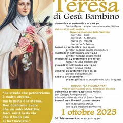 Canosa: Santa Teresa di Gesù Bambino