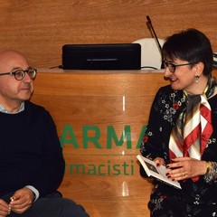 Antimo Cesaro e Luciana Fredella a Canosa