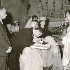 1963: Nozze di  Sabina Guida e Stefano Carbone