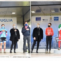 Lecce 2021  Tricolori Ciclocross  podio gare femminili