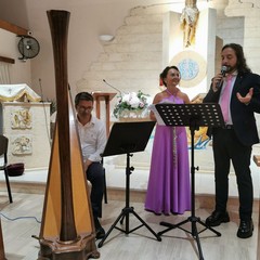 M° Pino Lentini con  Marianna La Candia e Agostino Turturro