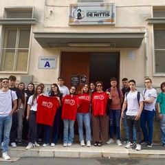 Studenti dell'I.I.S.S. "Léontine e Giuseppe De Nittis" di Canosa di Puglia