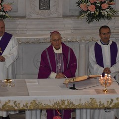 Mons. Luigi Mansi  al 150°  di fondazione Suore Francescane Alcantarine