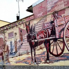 Street Art: Francesco Persichella, in arte Piskv in via Lucano Canosa di Puglia