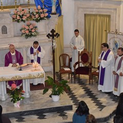 Mons. Luigi Mansi  al 150°  di fondazione Suore Francescane Alcantarine