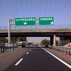 A/14 casello autostradale di Canosa di Puglia