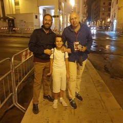 Lorenzo Accetta con il regista Sergio Maifredi