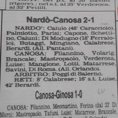 Agostino Brancale - Canosa Calcio 1982-83