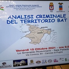 Canosa: convegno sul tema "Analisi criminale del territorio BAT"