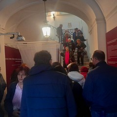 Rappresentanza di Andretta in visita a Canosa