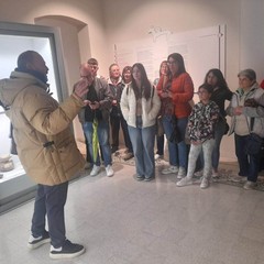 Rappresentanza di Andretta in visita a Canosa