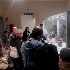 Rappresentanza di Andretta in visita a Canosa