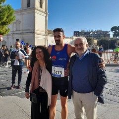 Antonio Di Nunno con papà Michele e zia Fausta