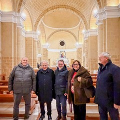 Saverio Di Nunno, Mons.Luigi  Mansi, Don Saverio Memeo, Cristina Saccinto, Mons. Lello Iacobone