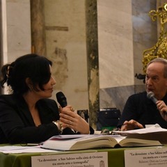 Dottoressa Giovanna Bandinu e Don Felice Bacco