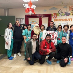 Natale 2025 Milan Club Canosa con Brocchi