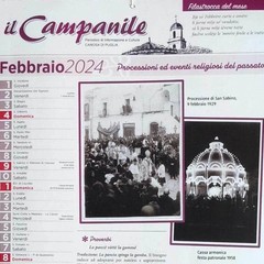 Calendario "Il Campanile 2024"   Processione San Sabino